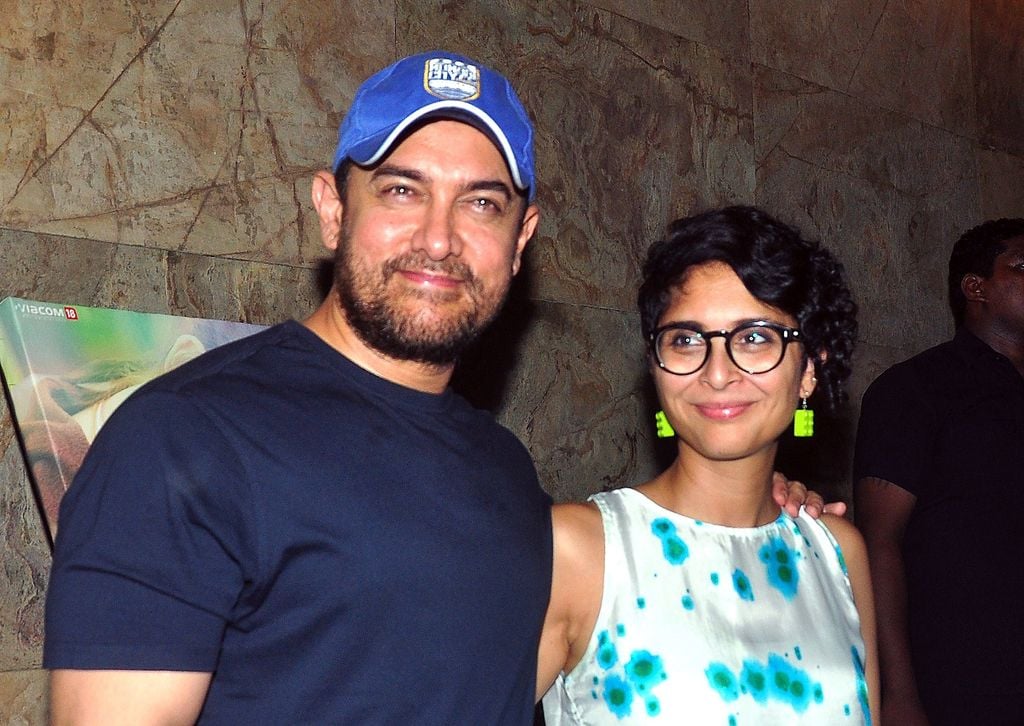 Aamir Khan und Kiran Rao, April 2015