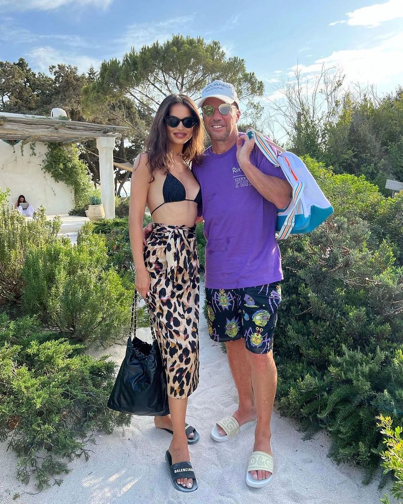 Anastasia Klimko und Lothar Matthäus im Juli 2023