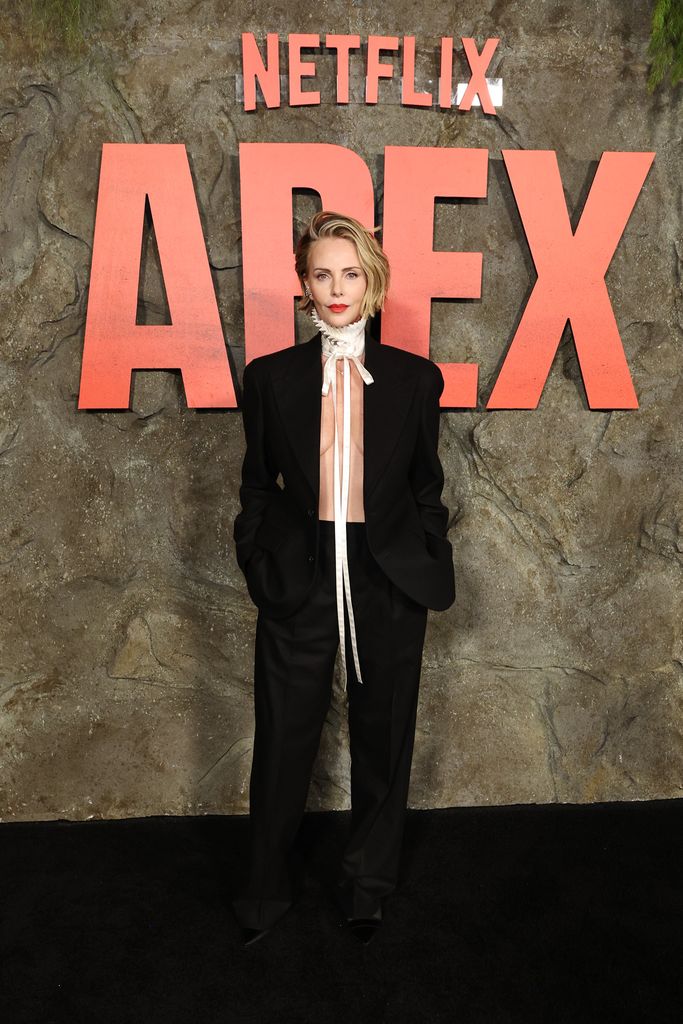 Charlize Theron bei der Premiere von Netflix’ "Apex" in New York City