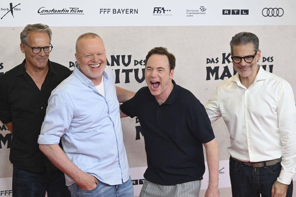 Christian Tramitz, Stefan Raab, Michael Bully Herbig và Rick Kavanian, tháng 8 năm 2025