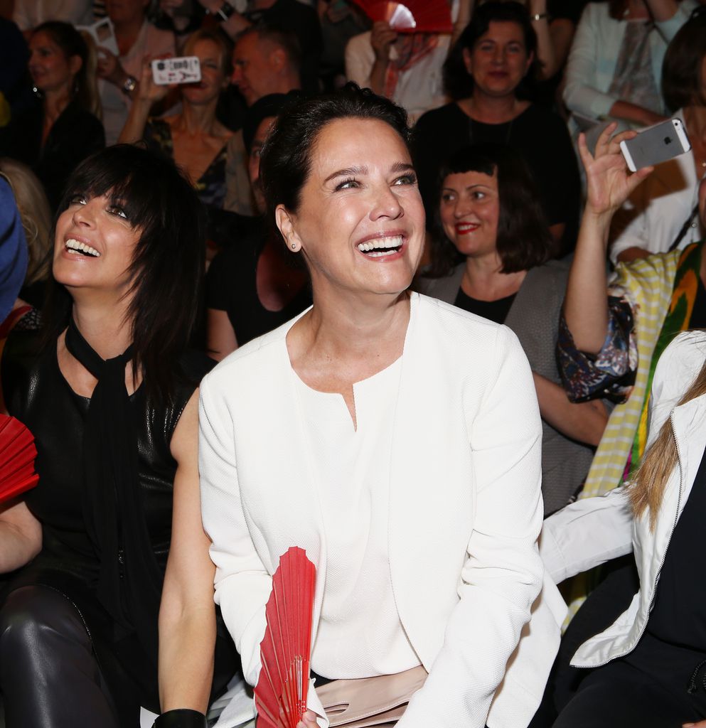 Désirée Nosbusch bei einer Modenschau 2016