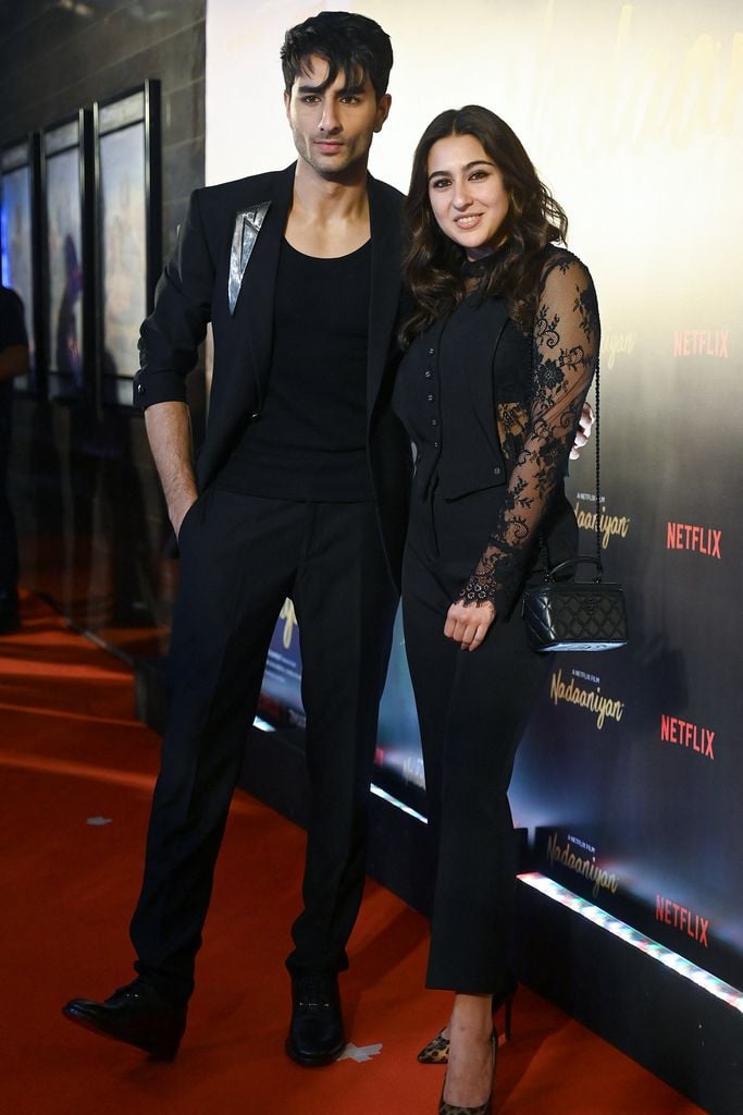Ibrahim Ali Khan und Sara Ali Khan, März 2025