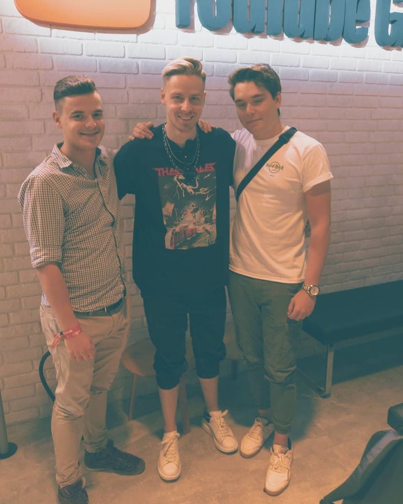Jan Zimmermann, Rewi und Tim Lehmann, August 2019