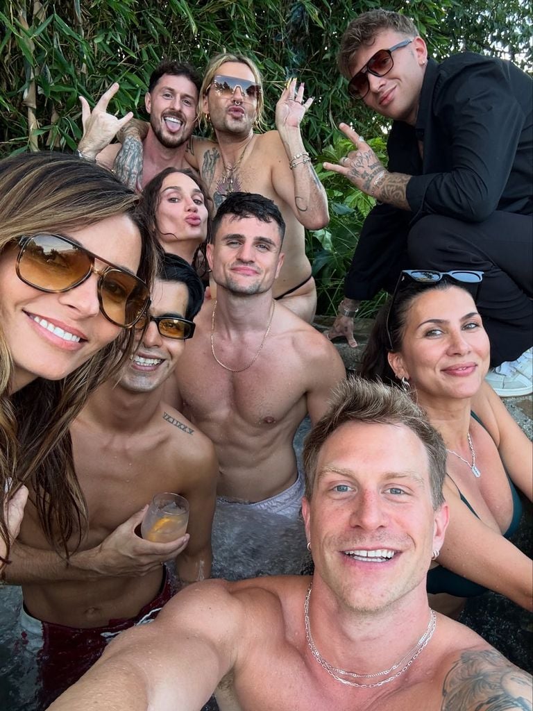 Jannik Kontalis, Bill Kaulitz und weitere Promis auf Bills Poolparty in LA