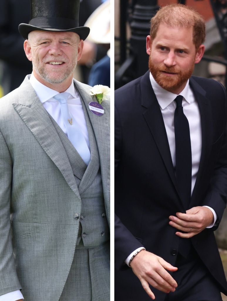 Mike Tindall und Prinz Harry