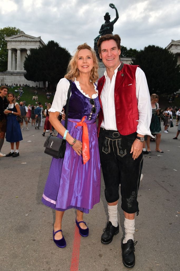 Veronica Ferres và Carsten Maschmeyer vào tháng 9 năm 2025