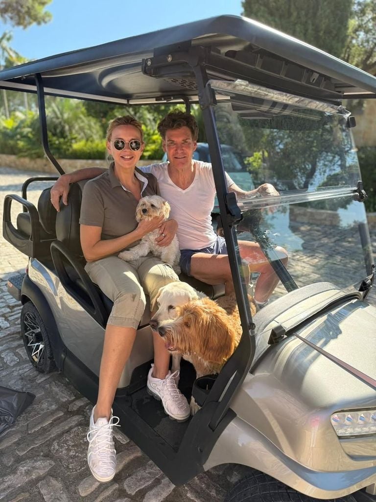 Nữ diễn viên Veronica Ferres và doanh nhân Carsten Maschmeyer