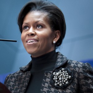 Michelle Obama mit neuem Style