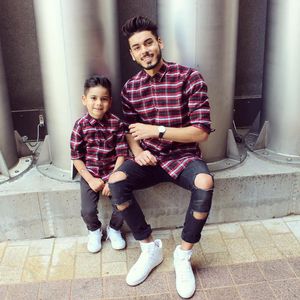 Mini-Stylist: Bei Abbas und Momo hat ER die Hosen an!