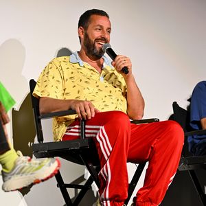 Adam Sandler feiert die Premiere von "Happy Gilmore 2"