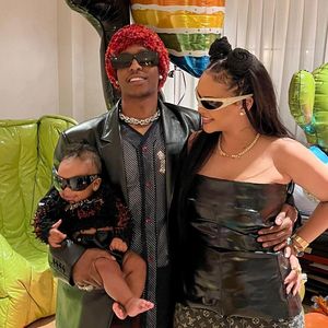 Familienzeit: A$AP Rocky, Rihanna und Kids bei Fashion Week