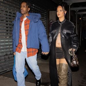 Ganz in Leder: Rihanna stylish nach der Met Gala unterwegs!