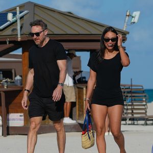 Wieder zusammen? David Guetta und Jessica Ledon im Urlaub