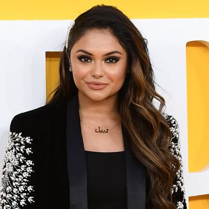 Afshan Azad auf einer Premierenfeier in London, Juni 2019