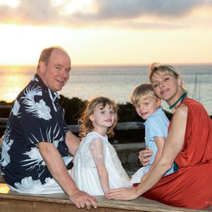 Mit den Kids: So feierten Charlène und Albert Hochzeitstag