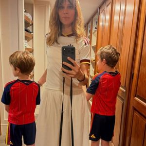Alejandra Gere und Söhne feiern Spaniens Halbfinalsieg