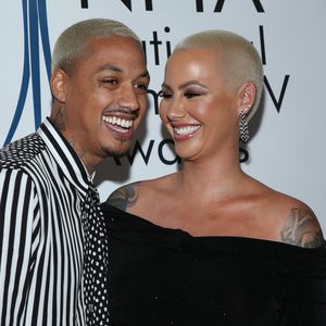 Amber Rose & ihr Freund Alex turteln mit gleicher Frisur!