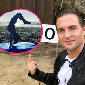 Mit drei Jahren: Alexander Klaws' Sohn kann schon Handstand
