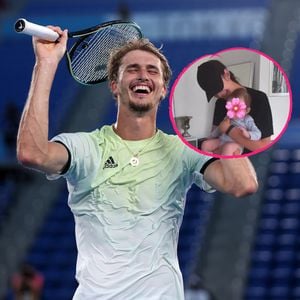 Süß! Auch sein Baby jubelt über Alex Zverevs Olympia-Gold