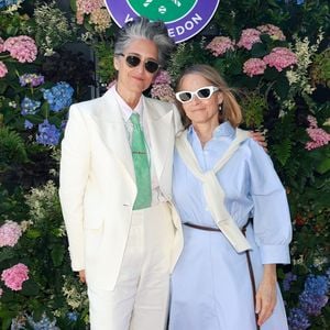 Selten: Jodie Foster genießt Wimbledon mit Frau Alexandra