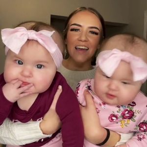 Kleine Mama oder riesige Babys? TikTok-Zwillinge gehen viral