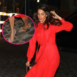 High-Heels-Horror: Amal Clooney strauchelt auf der Straße