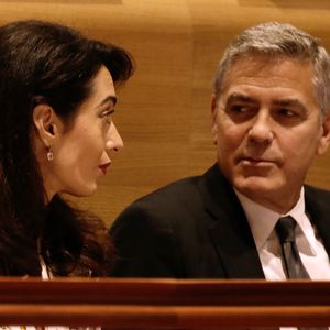Baby-Boot-Camp für George Clooney: Er übt schon mal!