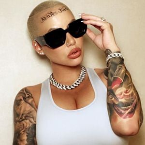 Nach Amber Rose: Auch ihr Freund Alexander hat Stirn-Tattoo