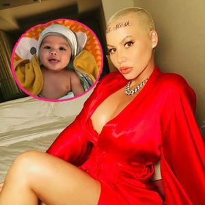 Amber Rose zeigt zuckersüße neue Bilder von Söhnchen Slash