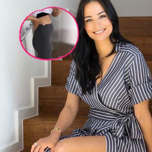 Kleine Wölbung: Amira Pocher zeigt ihr Baby-Bäuchlein