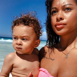 Chris Browns Ammika teilt süßes Foto mit ihrem Sohn Aeko