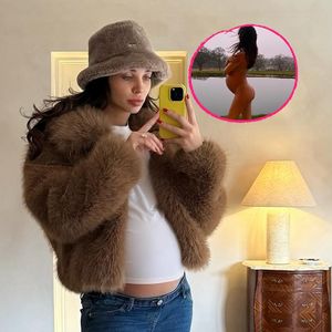 Amy Jackson präsentiert ihren Babybauch in Unterwäsche