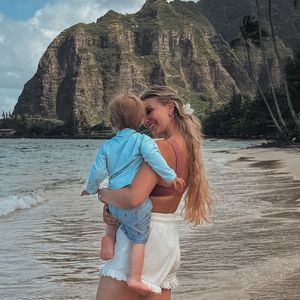 Vor Embryotransfer: Ana Johnson genießt einen letzten Urlaub