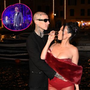 Romantisch: Andrea Bocelli bei Kourtney Kardashians Hochzeit
