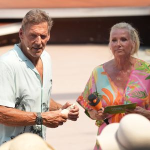 "Hotte Blonde": Ralf Moeller und Andrea Kiewel flirten im TV