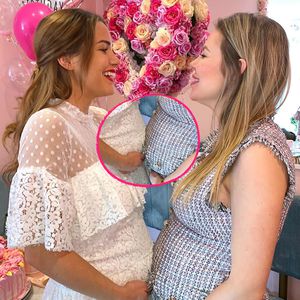 Angelina Heger und ihre BFF im süßen Babybauch-Vergleich