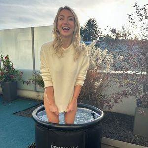 Viel Willensstärke: Anna-Carina Woitschack im Eisbad-Fieber