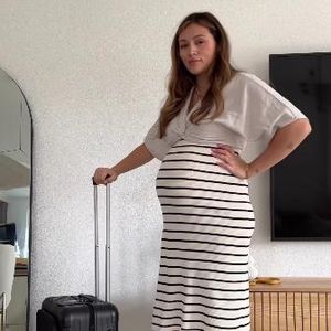 Routiniert: So bereitet sich Anna Maria Damm auf Geburt vor