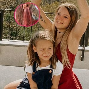 "Rockstar!": Anne Wünsche färbt Miley (7) die Haare pink