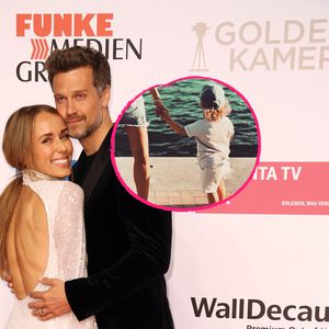 Annemarie und Waynes Sohn Mads (2) ist richtig groß geworden