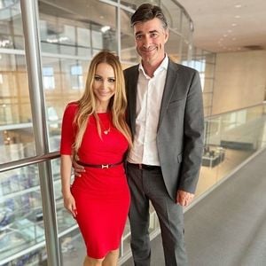Annina Semmelhaack hat ihren Hagen in Venedig geheiratet
