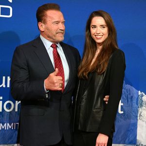 Arnold Schwarzenegger mit Tochter Christina auf einem Event