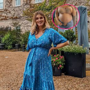 Mama-Lifehack: Schwangere Ashley James kriegt Hose nicht zu