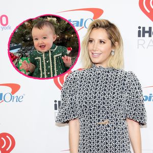 Mit Designer-Sneakern: Ashley Tisdales Baby in Xmas-Stimmung