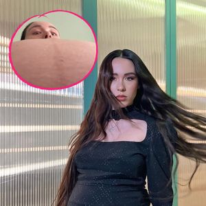 Babybauch im Weg: Aurora Ramazzotti sieht Füße nicht mehr