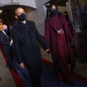 So stylish kamen die Obamas zu Joe Bidens Vereidigung