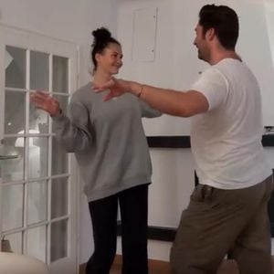 Betty Taube übt mit Tanzprofi für "Let's Dance"-Teilnahme