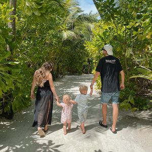 Familienurlaub auf den Malediven: Bibi Claßen überglücklich