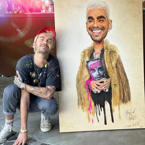 Mega-Geschenk: Bill Kaulitz total verliebt in sein Porträt