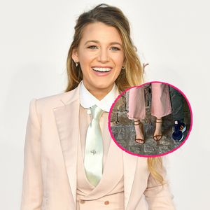 Aufgemalte Schuhe? Fans verwirrt von Blake Livelys Füßen